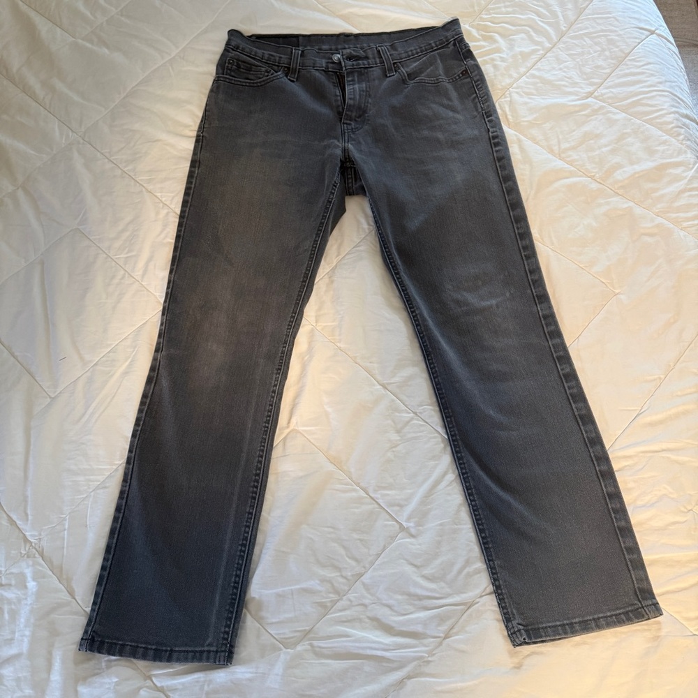 Levi 541 Athletic Taper Jeans 30x32 Grey